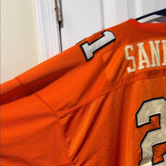 Russell Athletic Orange Football Jersey with Number 21 - Picture 8 of 9